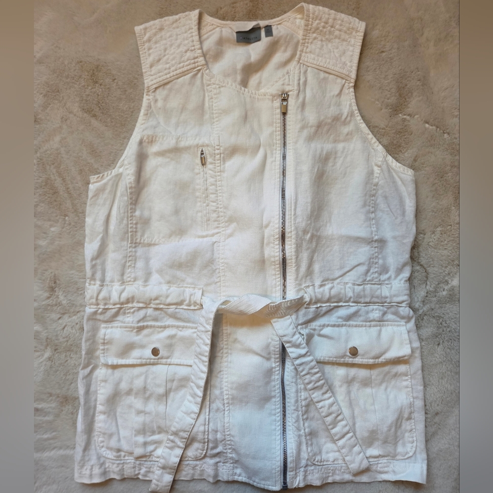 Athleta Linen Vest